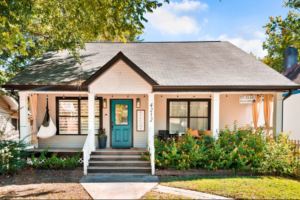 Wild Rose Homes, LLC House flip turned to AirBNB Cute White Modern home