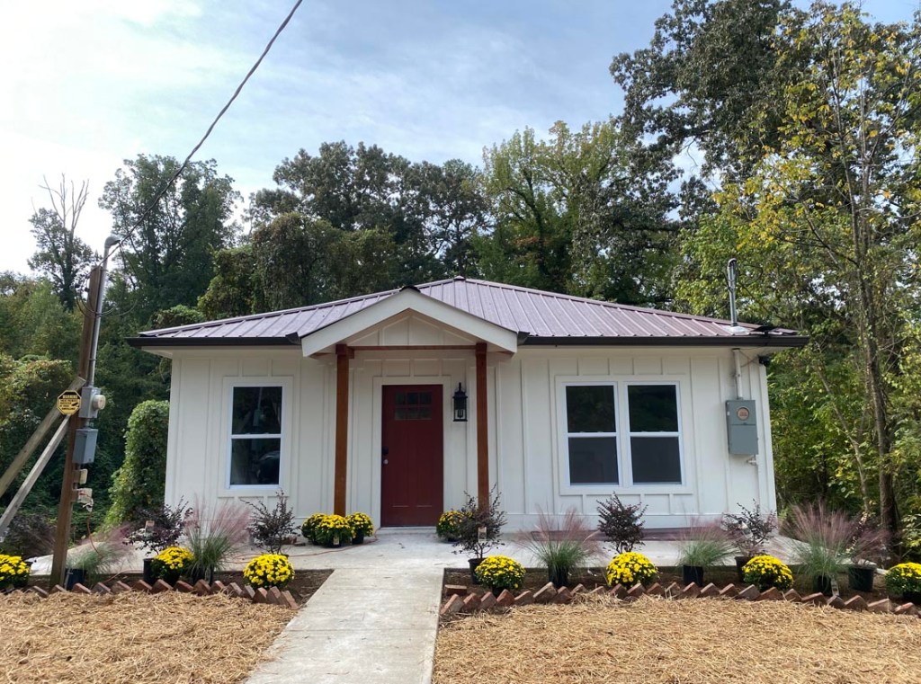 Photo of home renovation on Provence Street in Chattanooga, TN